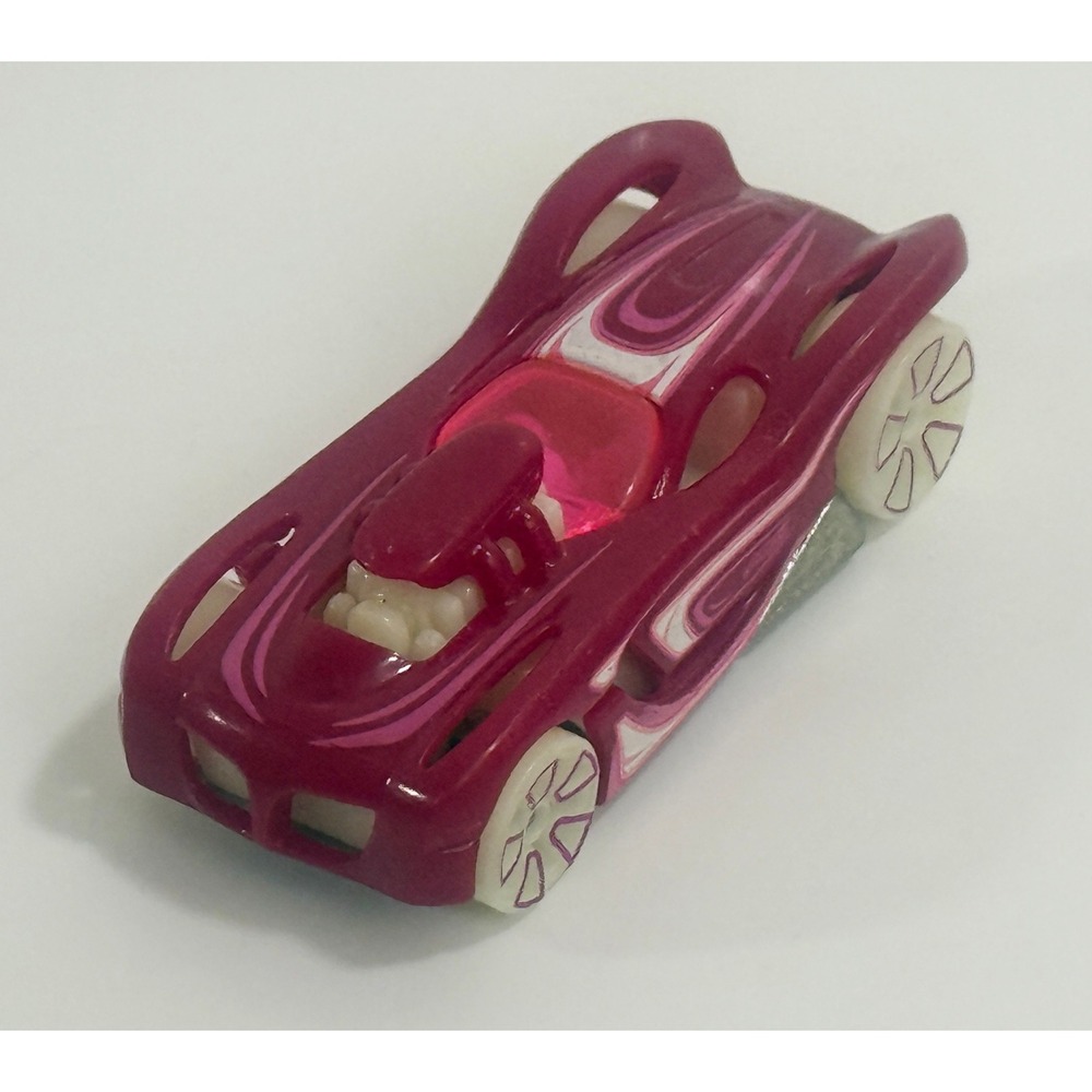 Hot Wheels Hot Pink Magenta‎ Pearl White 16 Angels Race Car 2013 Malaysia